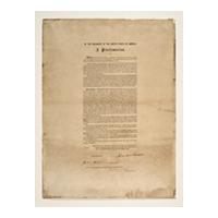 Image: Emancipation Proclamation, Leland-Boker Edition