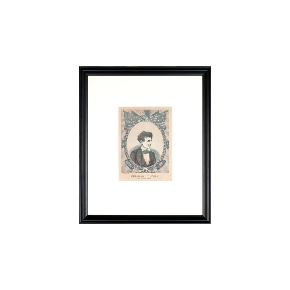 Image: Abraham Lincoln from a Photograph by Hesler, Issued for the 1860 Republican National Convention