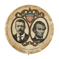 Image: Lincoln-Roosevelt pin
