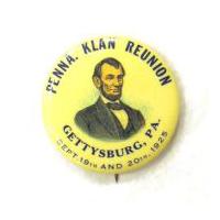 Image: Pennsylvania Klan pin