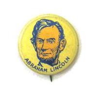 Image: Abraham Lincoln pin