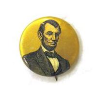Image: Abraham Lincoln pin