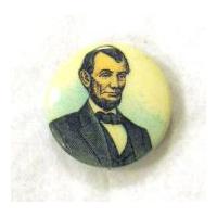 Image: Abraham Lincoln button