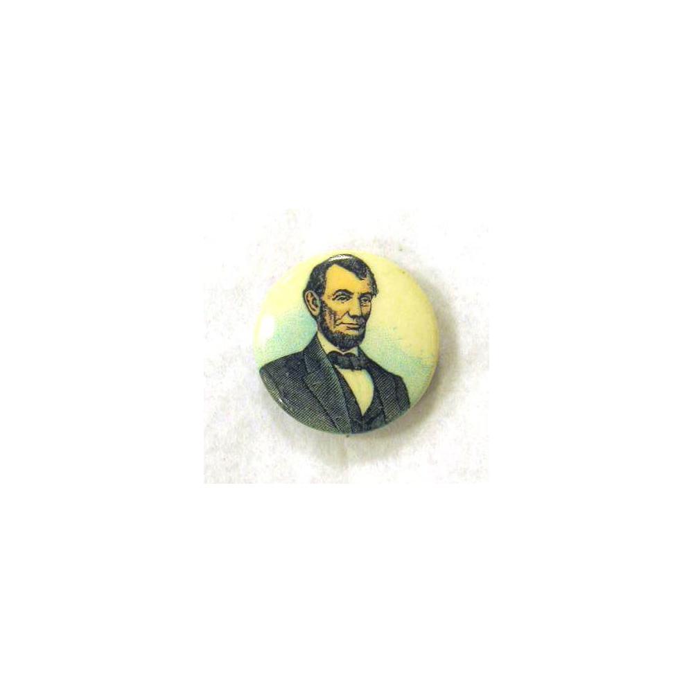Image: Abraham Lincoln button