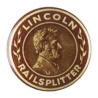 Image: Railsplitter pin