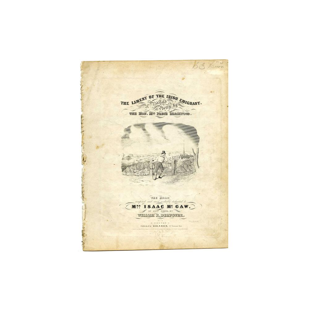 Image: The Lament of the Irish Emigrant