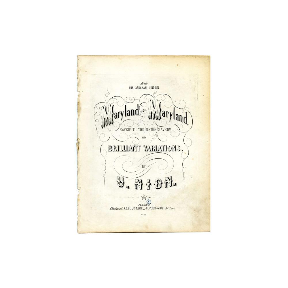 Image: Maryland, My Maryland