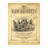 Image: Raw Recruits or Abraham's Daughter