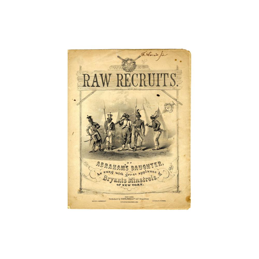 Image: Raw Recruits or Abraham's Daughter