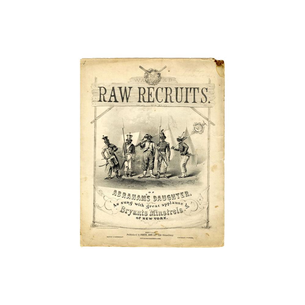 Image: Raw Recruits or Abraham's Daughter