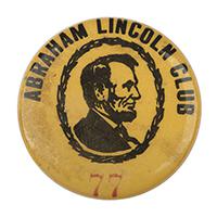 Image: Abraham Lincoln Club button
