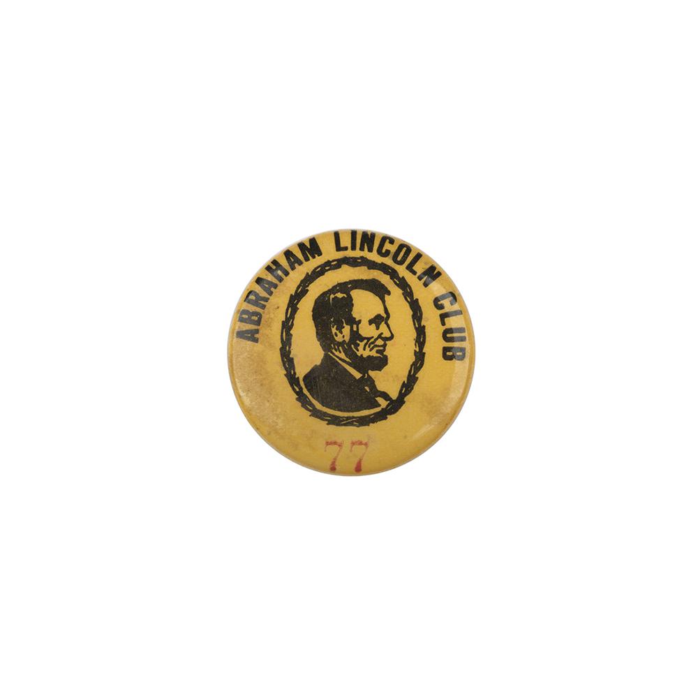 Image: Abraham Lincoln Club button