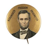 Image: Abraham Lincoln pin