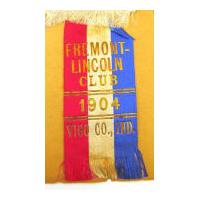 Image: Fremont-Lincoln Club ribbon