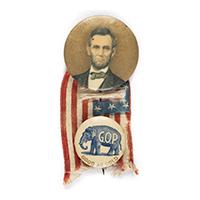 Image: Abraham Lincoln pin
