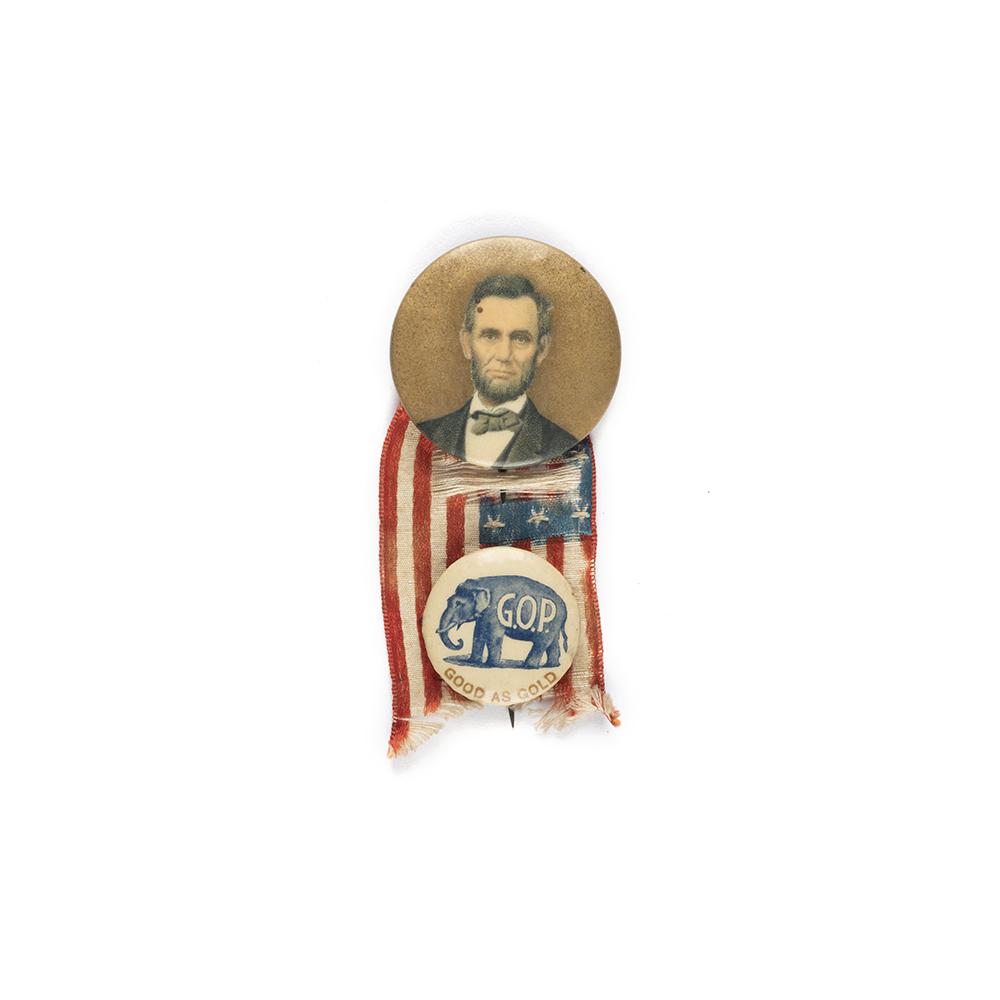 Image: Abraham Lincoln pin