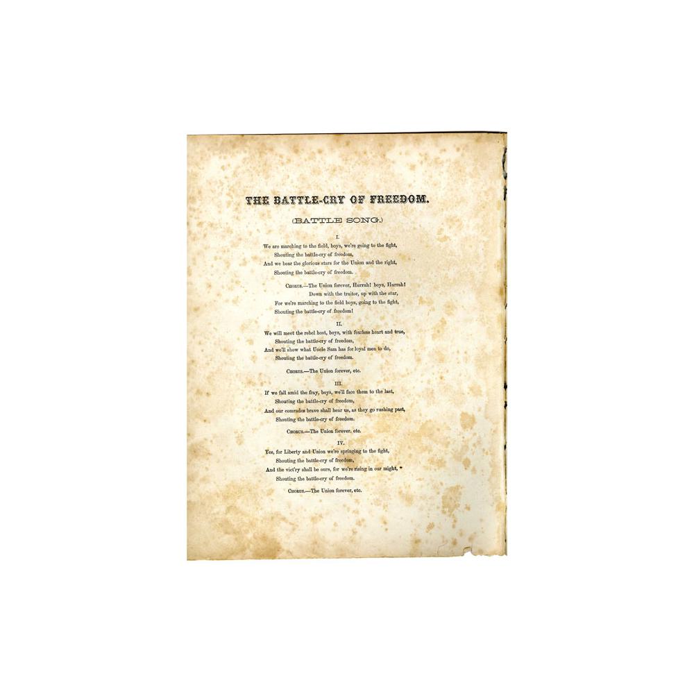 Image: The Battle Cry of Freedom