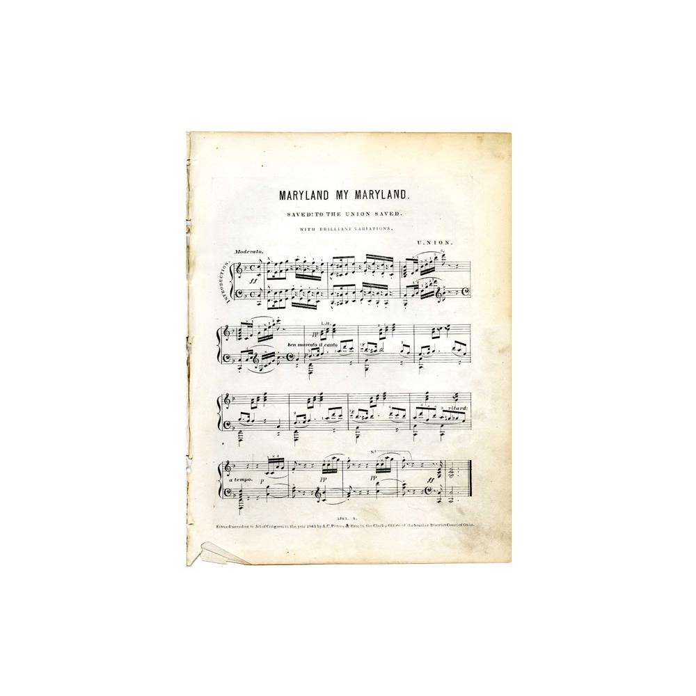 Image: Maryland, My Maryland