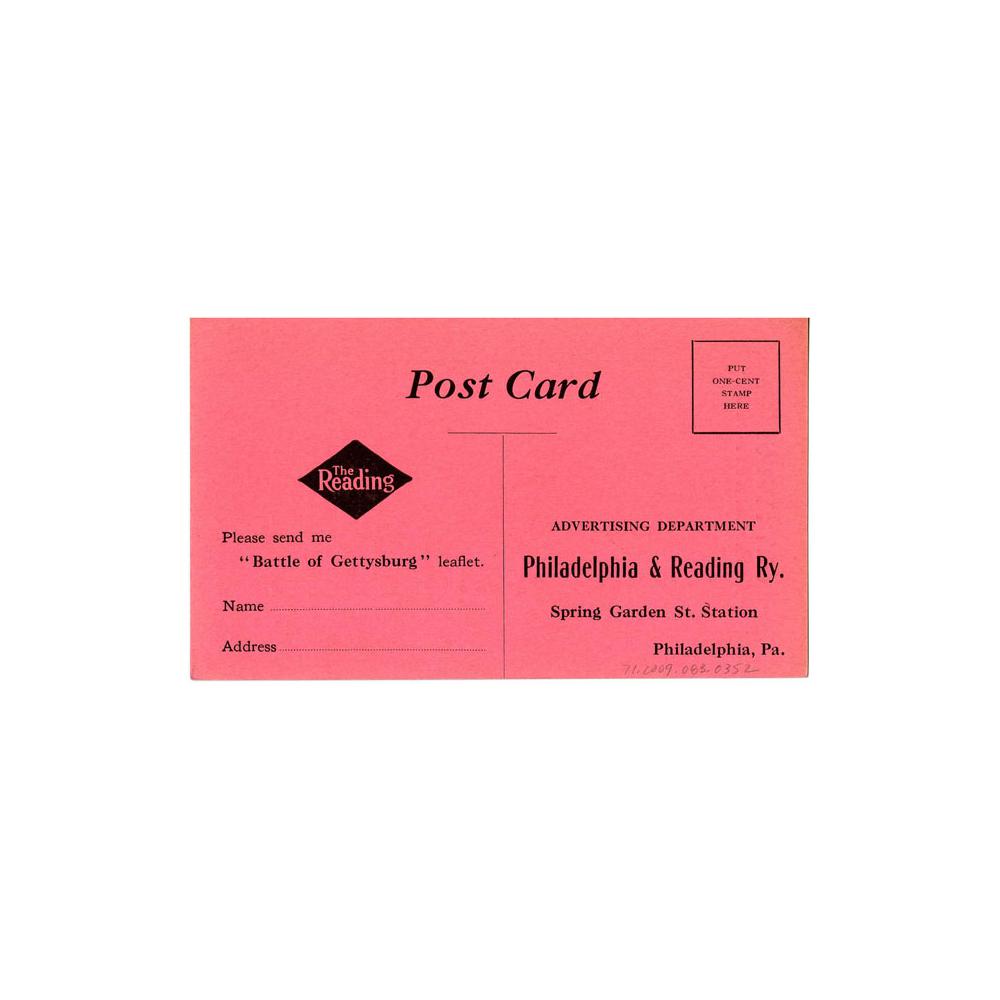 Image: Postcard Advertisement