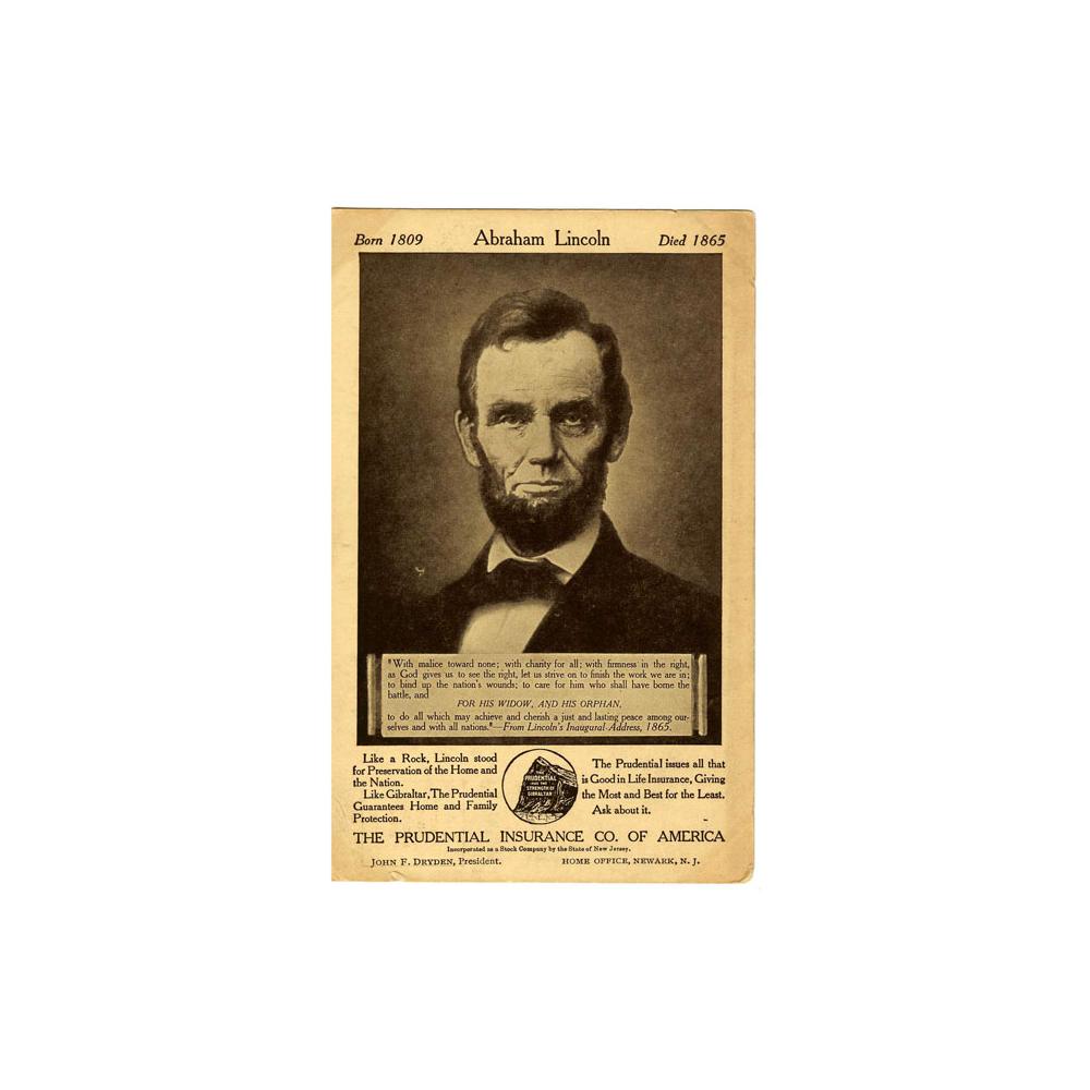 Image: Postcard for The Prudential Insurance Co. of America