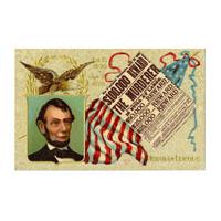 Image: Postcard of Abraham Lincoln