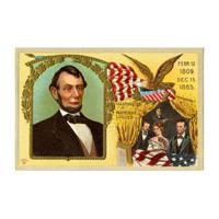 Image: Postcard of Abraham Lincoln