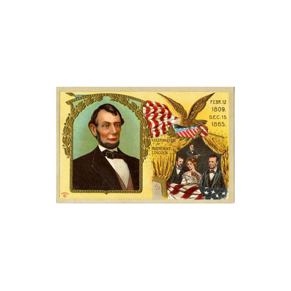 Image: Postcard of Abraham Lincoln