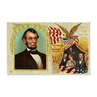 Image: Postcard of Abraham Lincoln