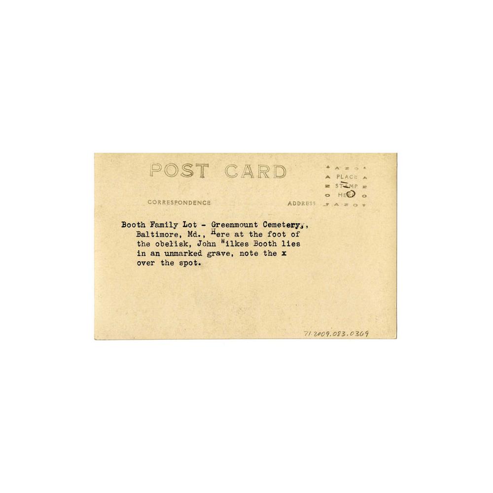 Image: Postcard of Greenmount Cemetery