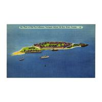 Image: Postcard of Fort Jefferson