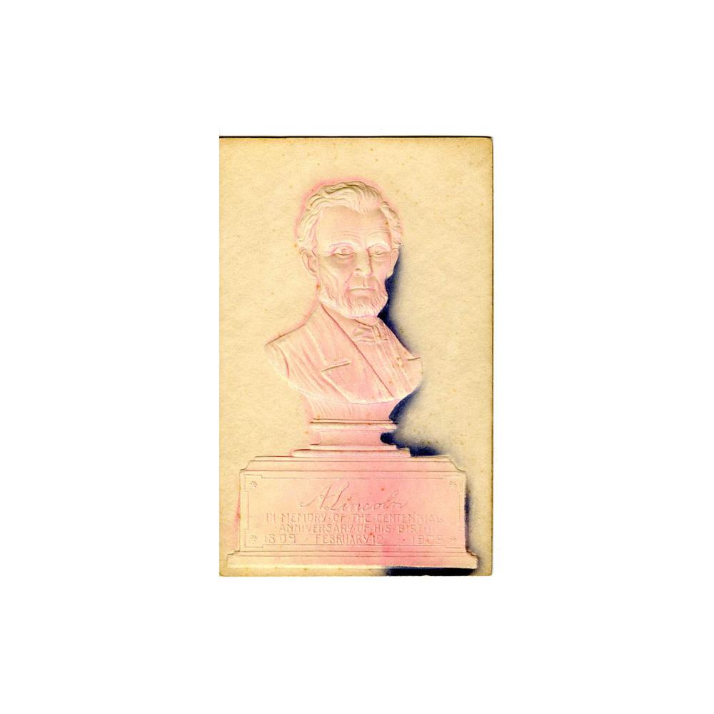 Image: Postcard of Abraham Lincoln