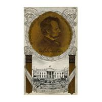Image: Postcard of Abraham Lincoln
