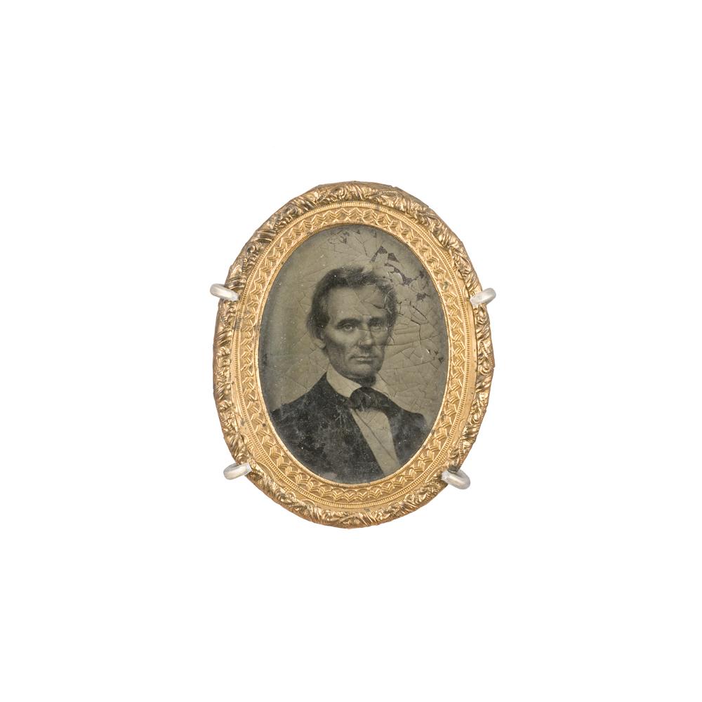 Image: Abraham Lincoln 1860 campaign button