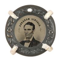 Image: Abraham Lincoln 1860 campaign button