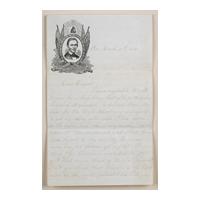 Image: Abraham Lincoln letterhead