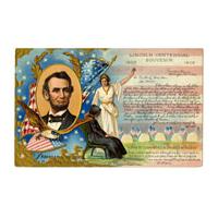 Image: Postcard of Mrs. Bixby's Letter