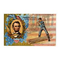 Image: Postcard of Abraham Lincoln