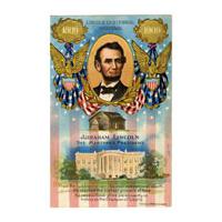 Image: Postcard of Abraham Lincoln