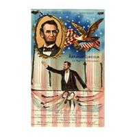 Image: Postcard of Abraham Lincoln