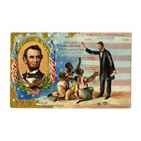 Image: Postcard of Abraham Lincoln
