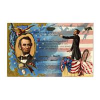 Image: Postcard of Abraham Lincoln