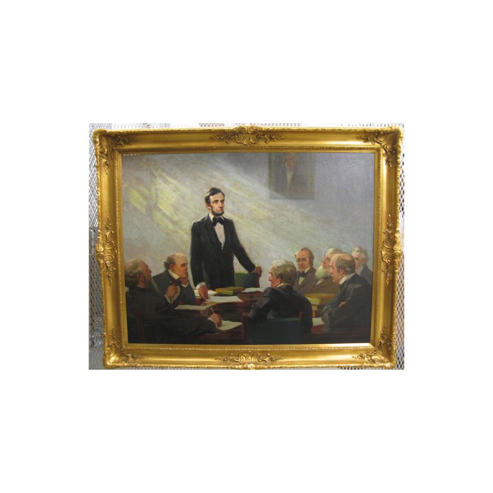 Image: Lincoln and His Cabinet