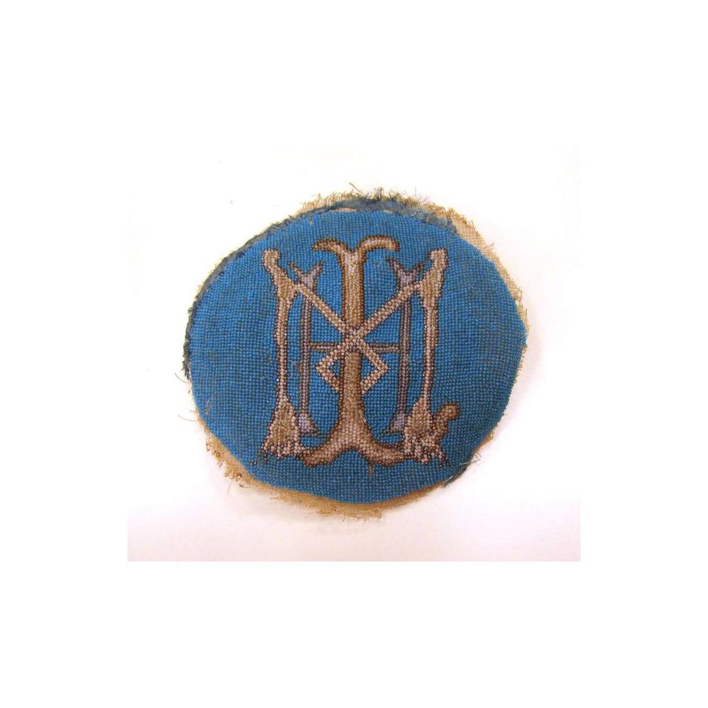 Image: MHL beaded monogram