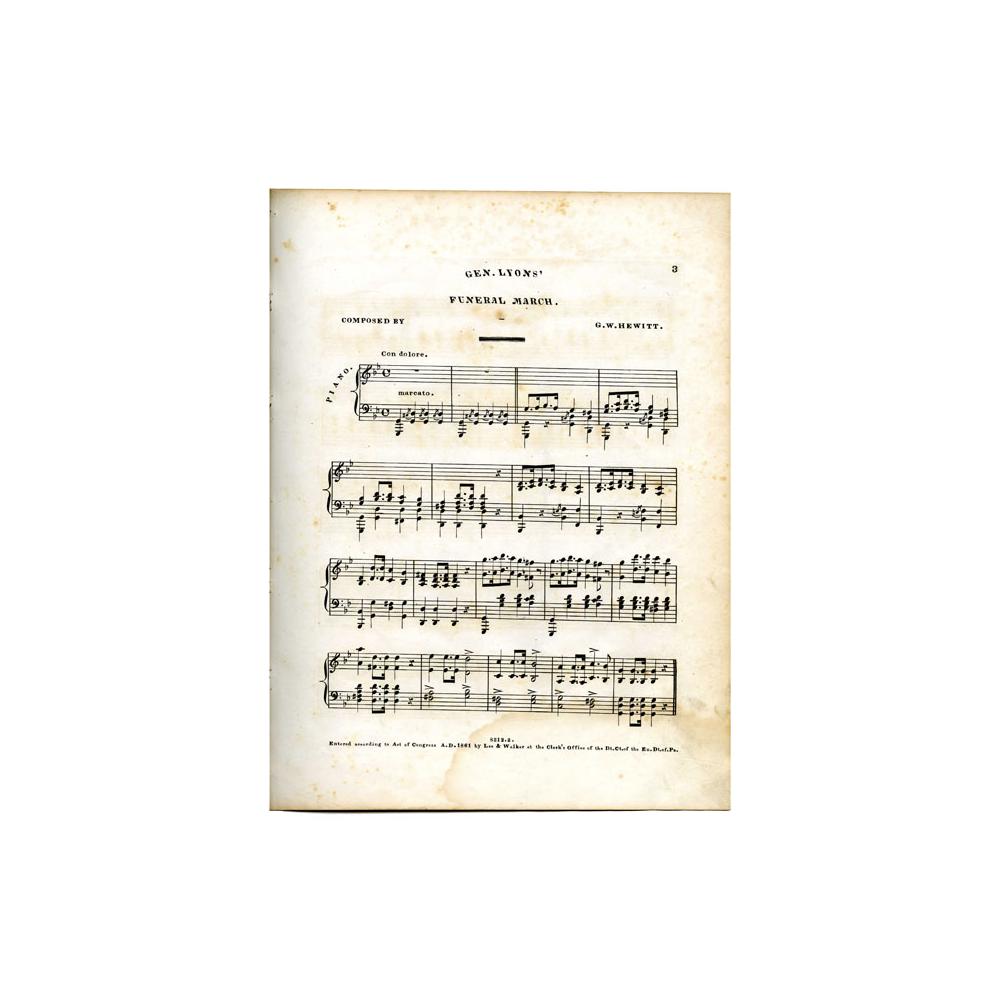 Image: General Lyons' Funeral March