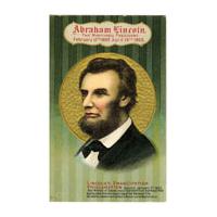 Image: Color postcard of Abraham Lincoln
