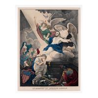 Image: In Memory of Abraham Lincoln: the Reward of the Just