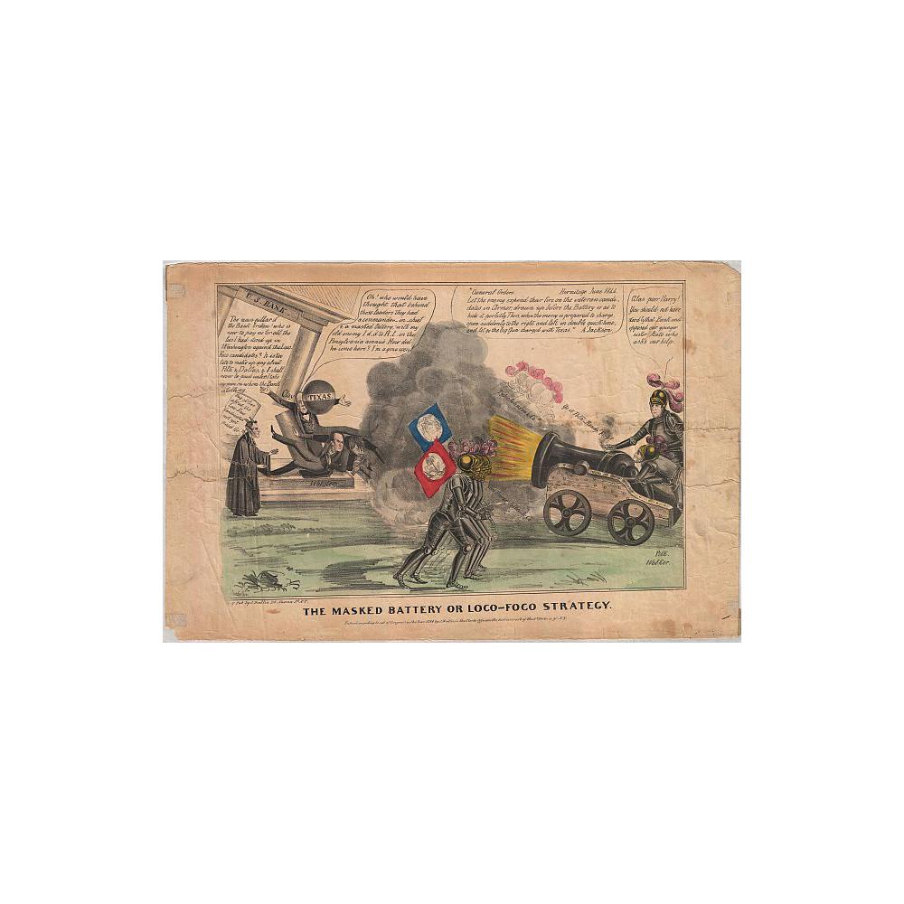 Image: The Masked Battery or Loco-Foco Strategy