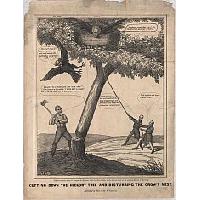 Image: Cutting Down the Hickory Tree and Disturbing the Crow's Nest