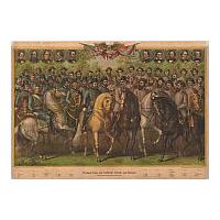 Image: Prominent Union and Confederate Generals and Statesmen