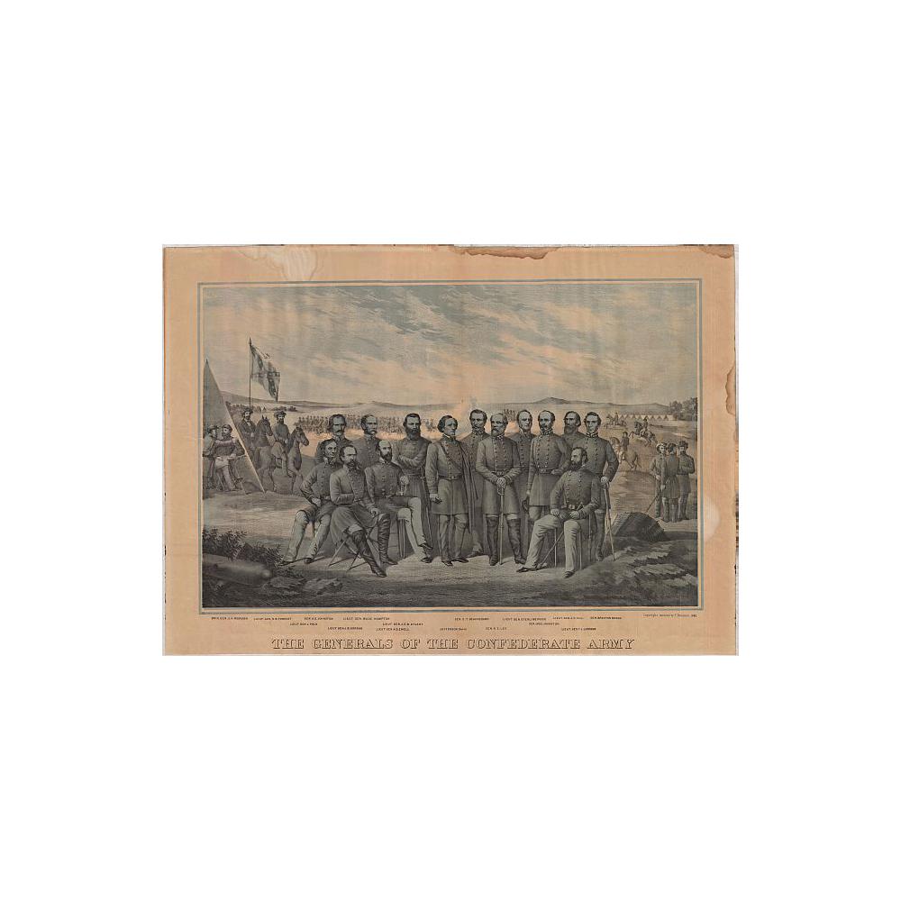 Image: The Generals of the Confederate Army